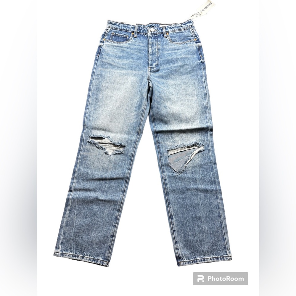 Blank NYC Jeans, The Howard Mid-rise Loose Fit Jeans NWT Organic Cotton 28
